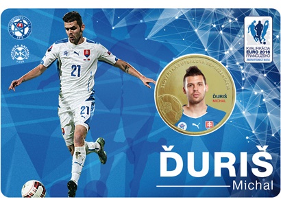 Zberateľská karta "MICHAL ĎURIŠ"