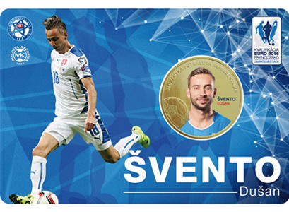 Zberateľská karta "DUŠAN ŠVENTO"