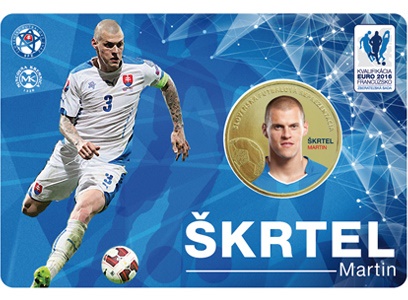 Zberateľská karta "MARTIN ŠKRTEL"