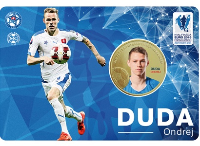 Zberateľská karta "ONDREJ DUDA"