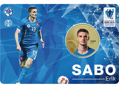 Zberateľská karta "ERIK SABO"