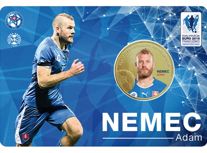 Zberateľská karta "ADAM NEMEC"