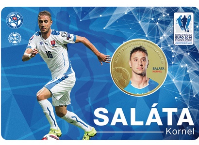 Zberateľská karta "KORNEL SALÁTA"