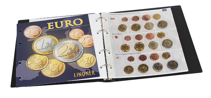 Album KARAT na euro mince, 7 listov (1608M)