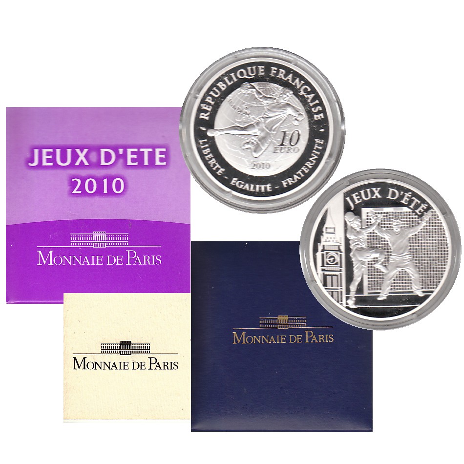 10 EURO 2010 Francúzsko cc.PROOF Summer Games