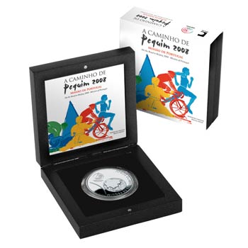 2,50 euro 2008 Portugalsko cc.PROOF .Pequim