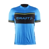 Pánsky cyklistický dres Craft Classic Logo Jersey modrý