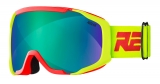 Detské lyžiarske okuliare Relax De-vil HTG65D červená/zelená/modrá šošovka