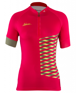 Dámský cyklistický dres Silvini Sabatini ružový