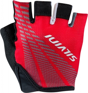 Pánske cyklistické rukavice Silvini Team MA1412 red-black
