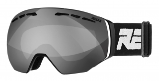 Lyžiarske okuliare Relax Ranger HTG48 čierne/sivá šošovka