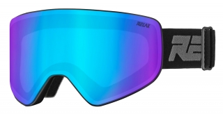 Lyžiarske okuliare Relax Sierra  HTG61D čierna/modrá šošovka