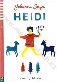 Heidi - zjednodušené čítanie v nemčine A1 vr. CD