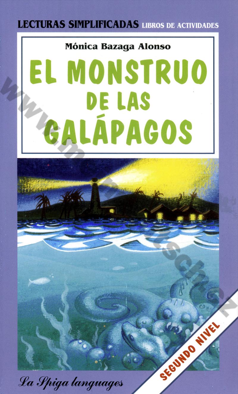 El monstruo de las Galápagos - zjednodušené čítanie v španielčine A2 - B1