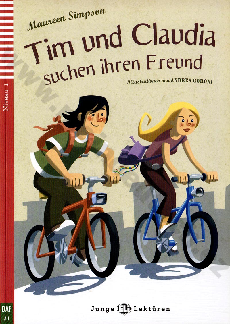 Tim und Claudia suchen ihren Freund - zjednodušené čítanie v nemčine A1 vr. CD