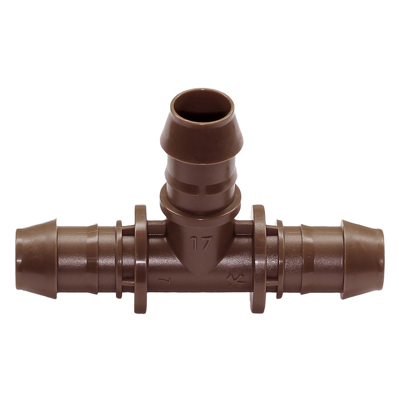 Nástrčný T- kus na kvapkovacie potrubie 16 mm
