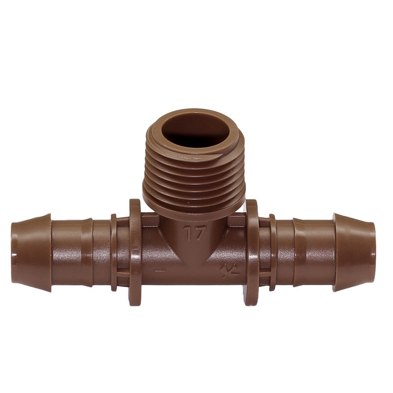 Nástrčný T-kus s 3/4‘‘ VOZ na kvapkovacie potrubie 16mm
