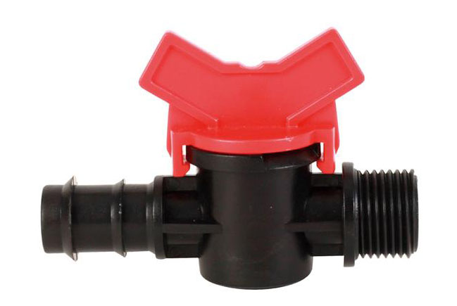 Nástrčný ventilček s 1/2‘‘ VOZ na kvapkovacie potrubie 16mm