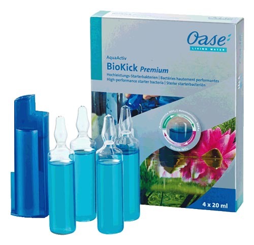 Jazierková chémia  AquaActiv BioKick Premium 4x20 ml