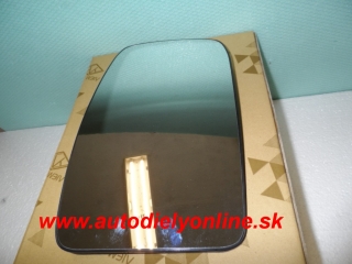 Peugeot BOXER 2014- sklo zrkadla ľavé,vyhrievané /veľké horné/