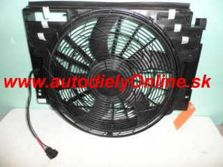 BMW X5 E53 1/04-2/07 ventilátor chladiča klimtizácie /3,0Diesel/