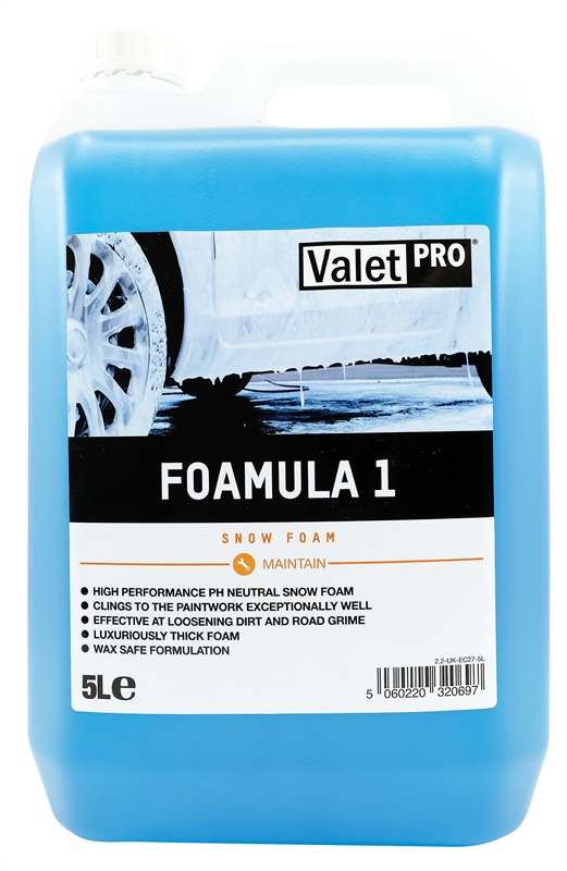 ValetPro Foamula 1 Snow Foam - ph neutrálna pena 