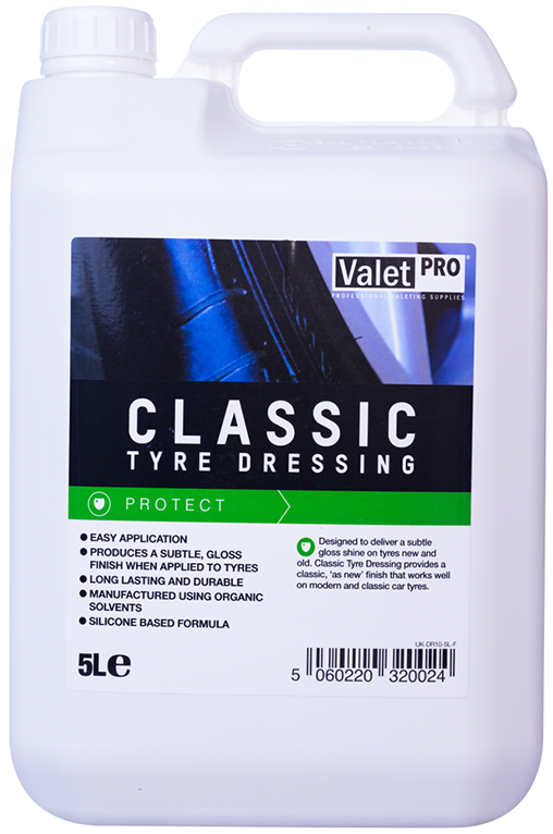 ValetPRO Classic Tyre  Dressing - Lesk na pneu vode odolný 5L