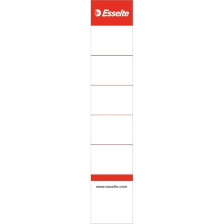 Obojstranné chrbtové štítky ESSELTE