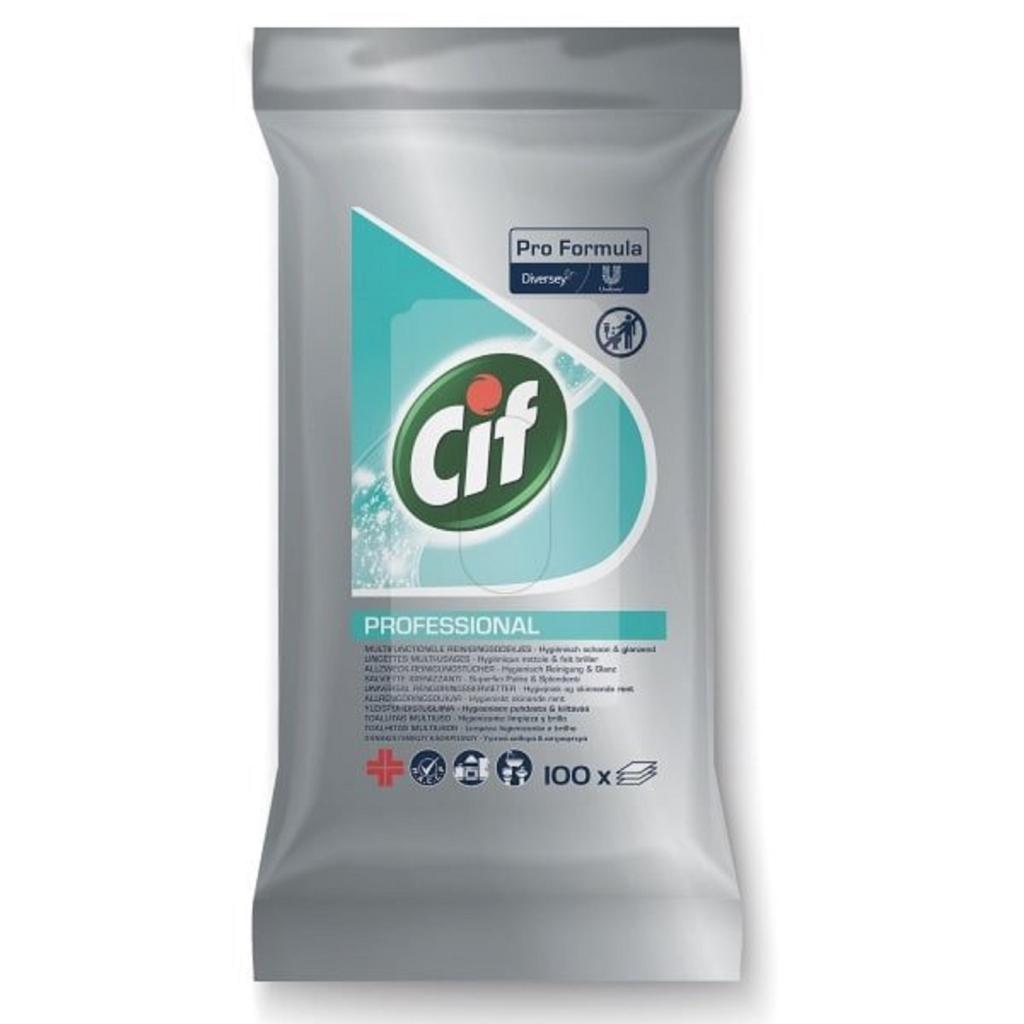 Cif Professional čistiace obrúsky na povrchy (100 ks)