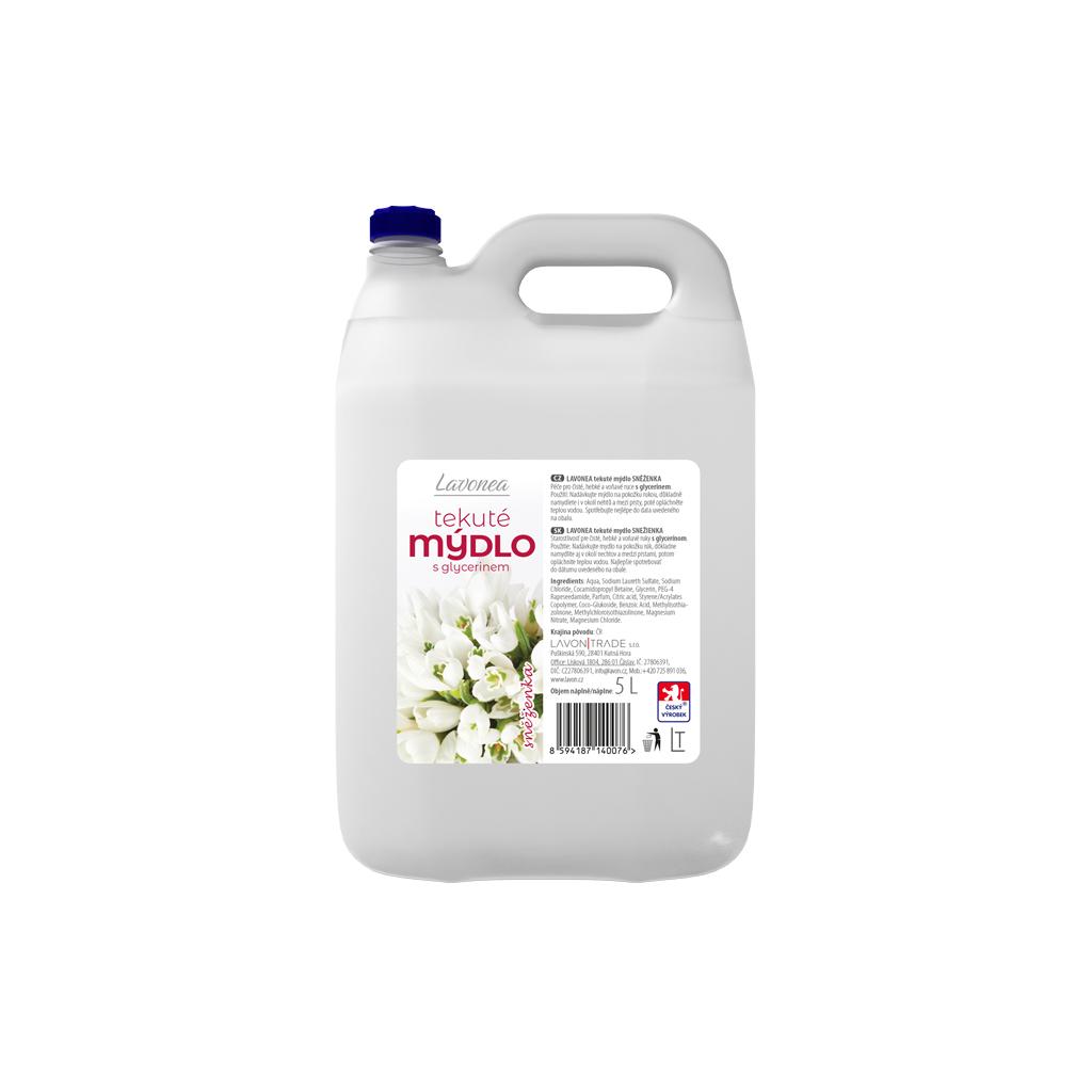 Tekuté mydlo LAVONEA 5l Snežienka