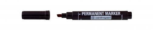 Popisovač CENTROPEN 8576 1-4,5 mm  zrezaný hrot čierny