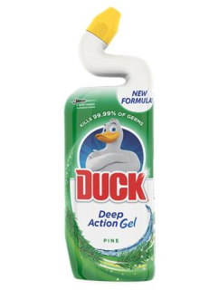 Čistiaci gél - WC DUCK "Deep Action Gel", pine fresh, 750ml