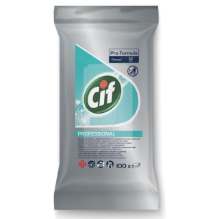 Cif Professional čistiace obrúsky na povrchy (100 ks)