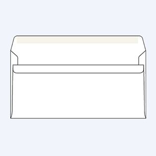 Obálka DL SM samolepiaca 110x220mm (bal.10 ks)