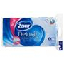 Toaletný papier, 3 vrstvový, 8 kotúčov/bal, ZEWA  "Deluxe", biely