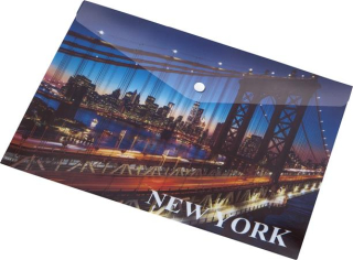 Obal na patent, A5, PP, 160 micron, PANTA PLAST, "New York"