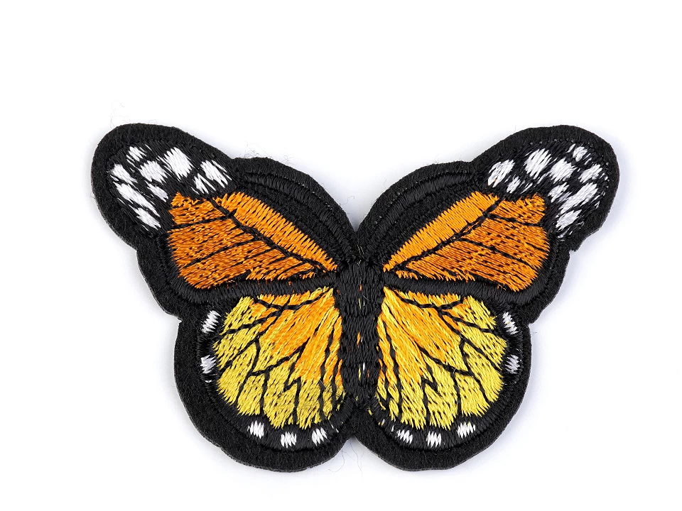 Nažehlovačka motýľ - Oranžovo - žltá