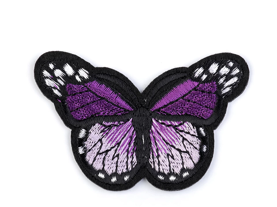 Nažehlovačka motýľ - Fialová