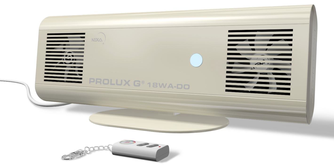 Germicídny žiarič PROLUX G 18WA DO-ON/OFF-stolový-krémový