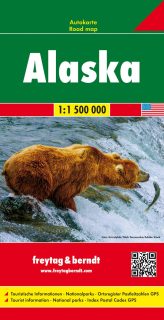 Aljaška 1:1,5mil (Alaska, USA) automapa Freytag Berndt