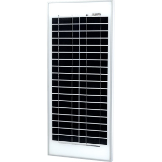 Panel solárny, 20 W, 672 x 296 x 25 mm, s pripájacím káblom Horizont