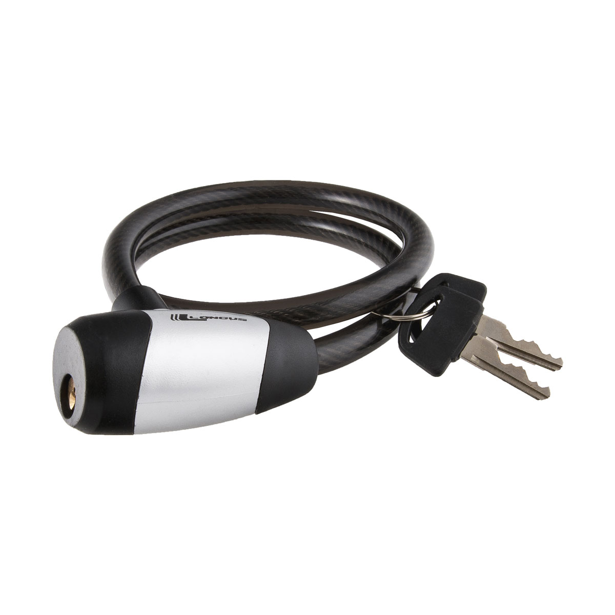 Zamok 10/650mm strieborny 3550006