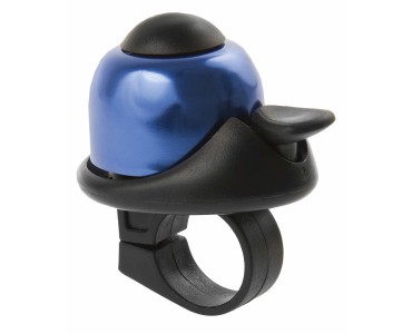 Zvonček mini BELL, na karte, modrý 420144