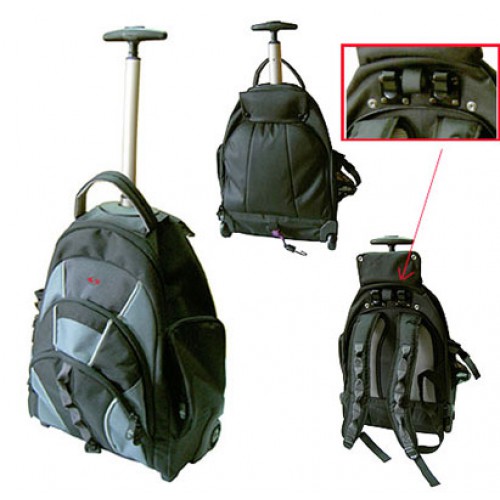 Ruksak FLY BIKE s ťažnou tyčou s kolieskami + závesi na nosič 1813500
