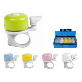 Zvonček mini, oceľ, pastelové farby 83102024