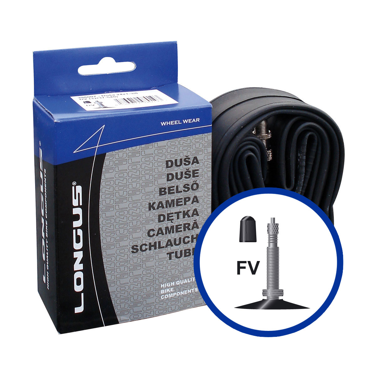 Duša 27x1-1/4 FV48 (32-630) /Vel:27  398015