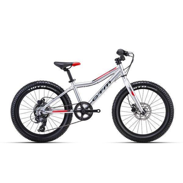 CTM JERRY 3.0 2 trieda mat. strieborna/červená 224.029