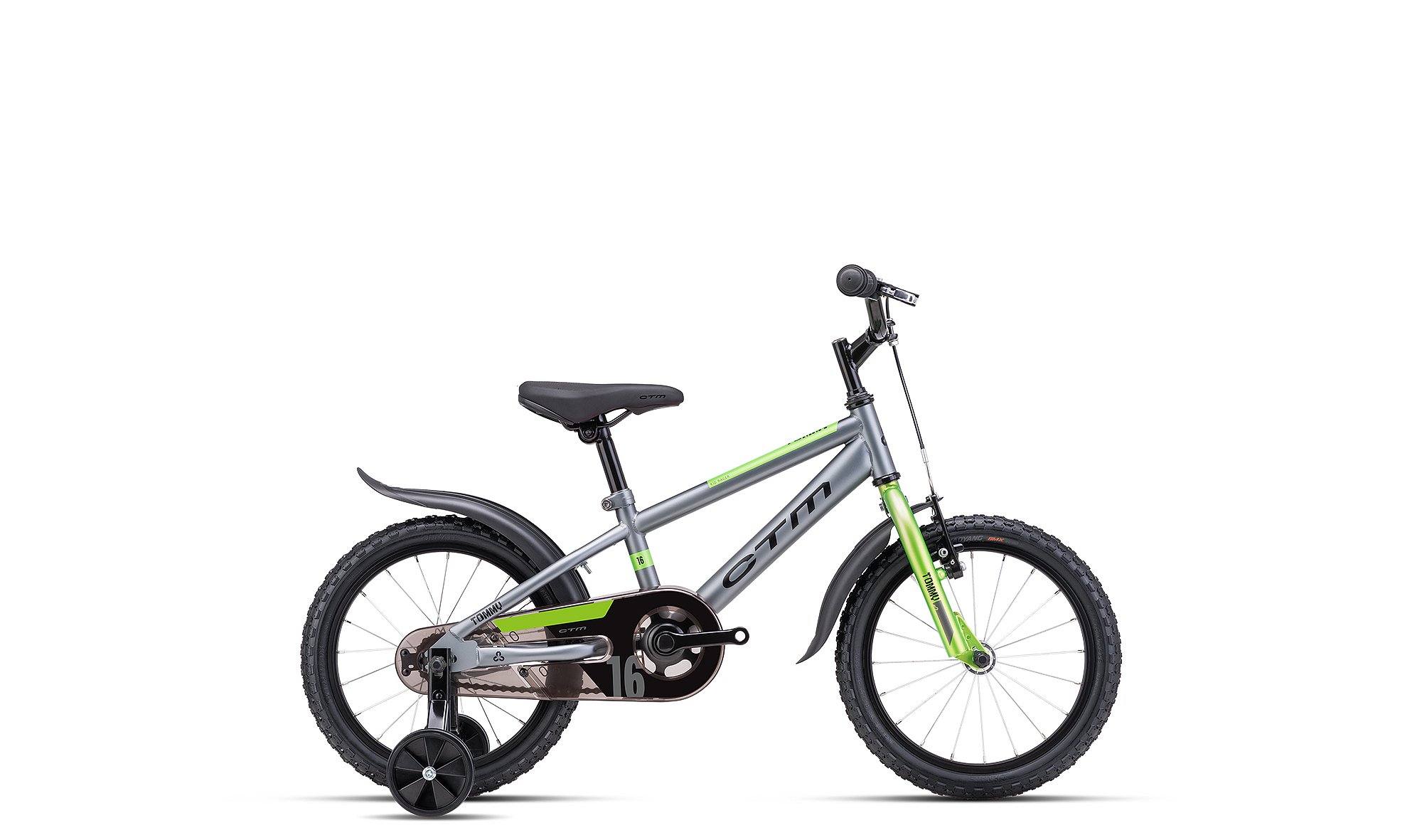 TOMMY  matná šedá/limetková 8" 224.005