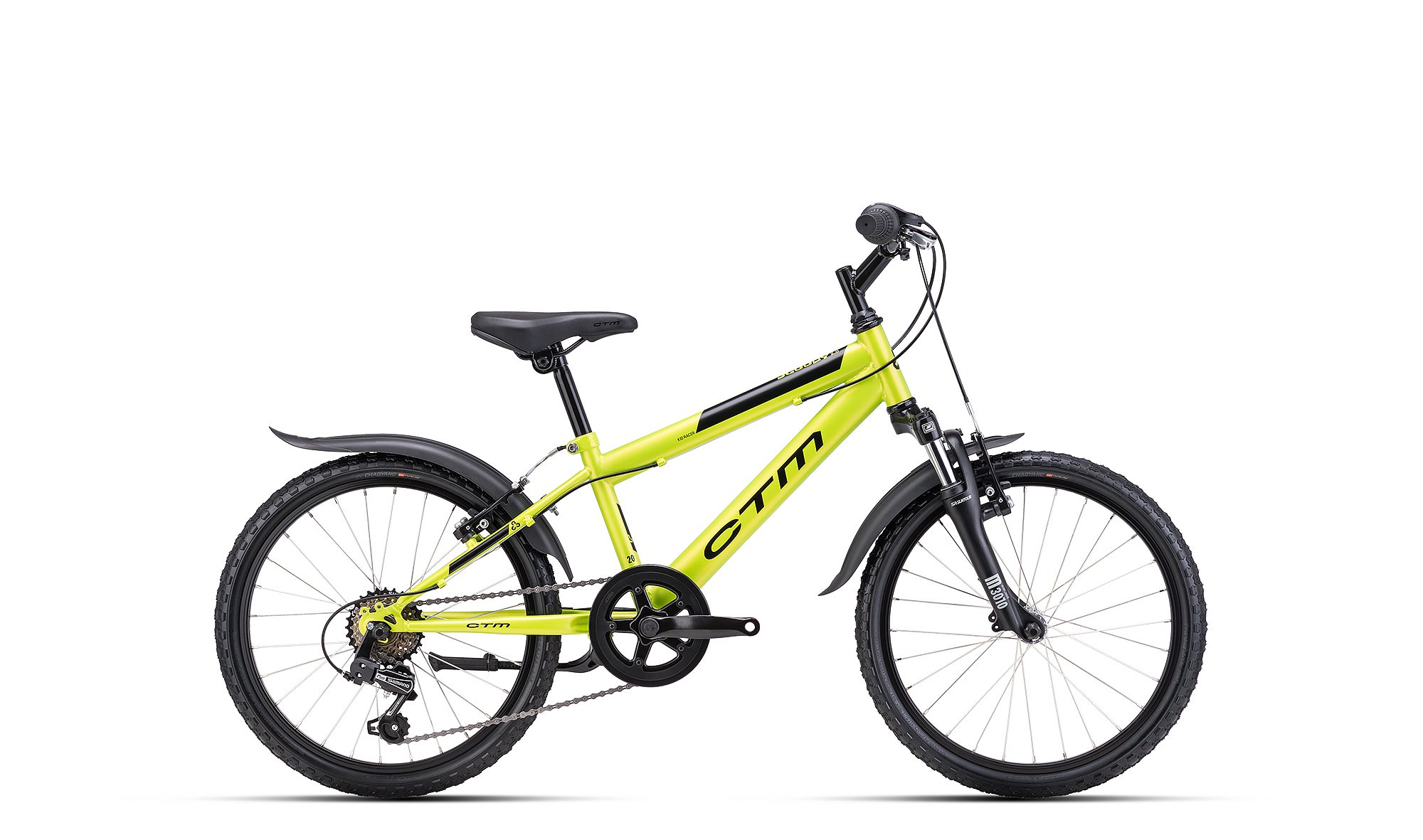 CTM SCOOBY 2.0 mat. limetková/ čierná 20" 225.017