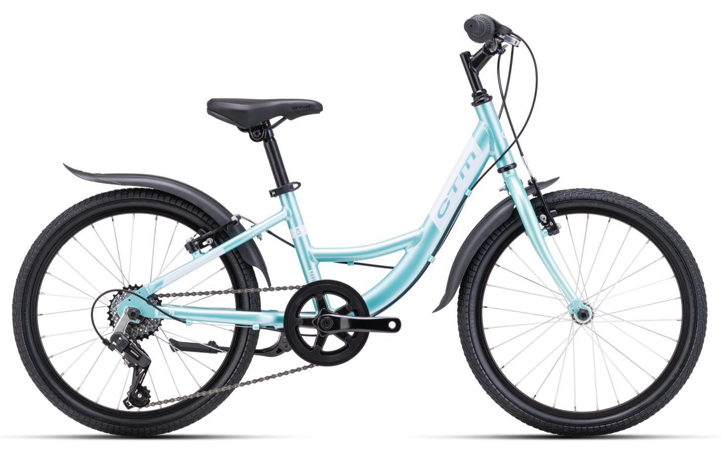 CTM ELLIE 20" mat. tyrkysová perleť 225.021